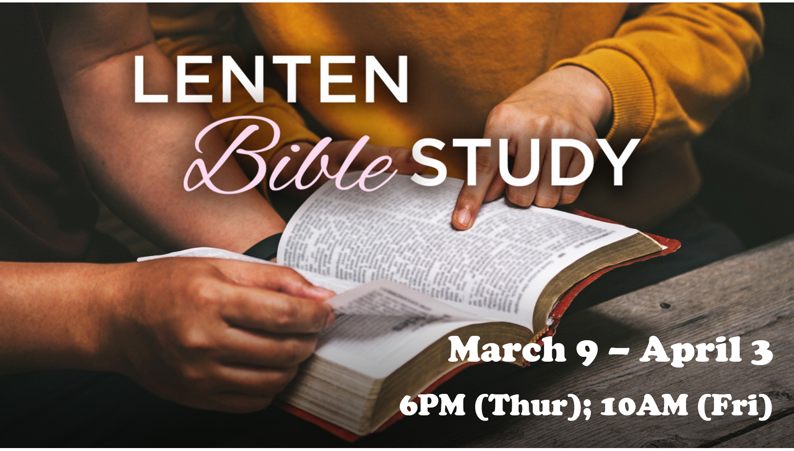 Lenten Bible Study - 2025